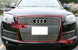 Решетки радиатора стальные Billet Style для Audi Q7 2007-2011